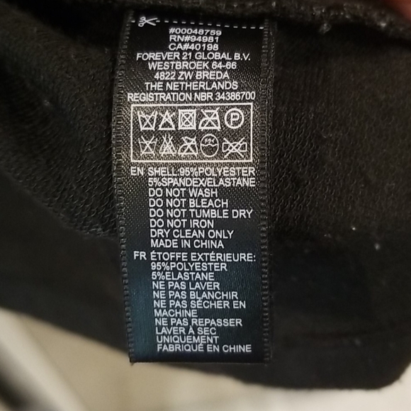 💕FOREVER 21💕 Black Blazer Medium M - Picture 6 of 6